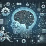 Alt text: "Panoramica dei migliori pacchetti software per lo sviluppo di intelligenza artificiale, includendo icone di linguaggi di programmazione, algoritmi e strumenti di machine learning."